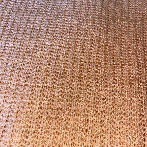 Sweet Wanderer brand crochet‎ style cropped sweater, size small - Picture 2 of 10